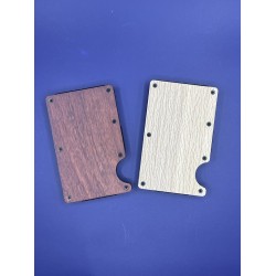 RFID Blocking Wood Card Wallet