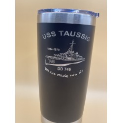 USS Taussig 20oz Stainless...